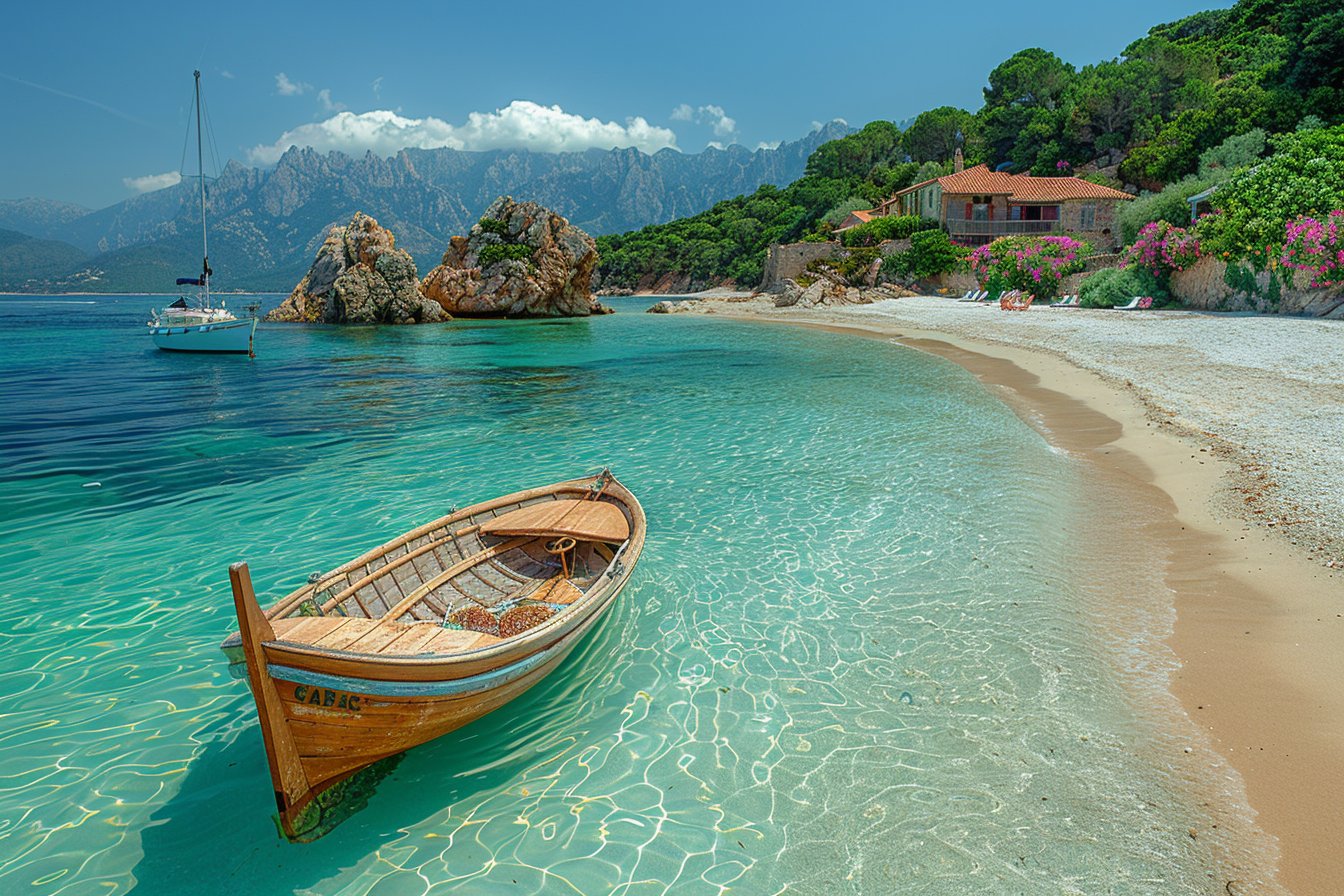 Où aller en Corse en amoureux pour un séjour inoubliable - Croissant et 